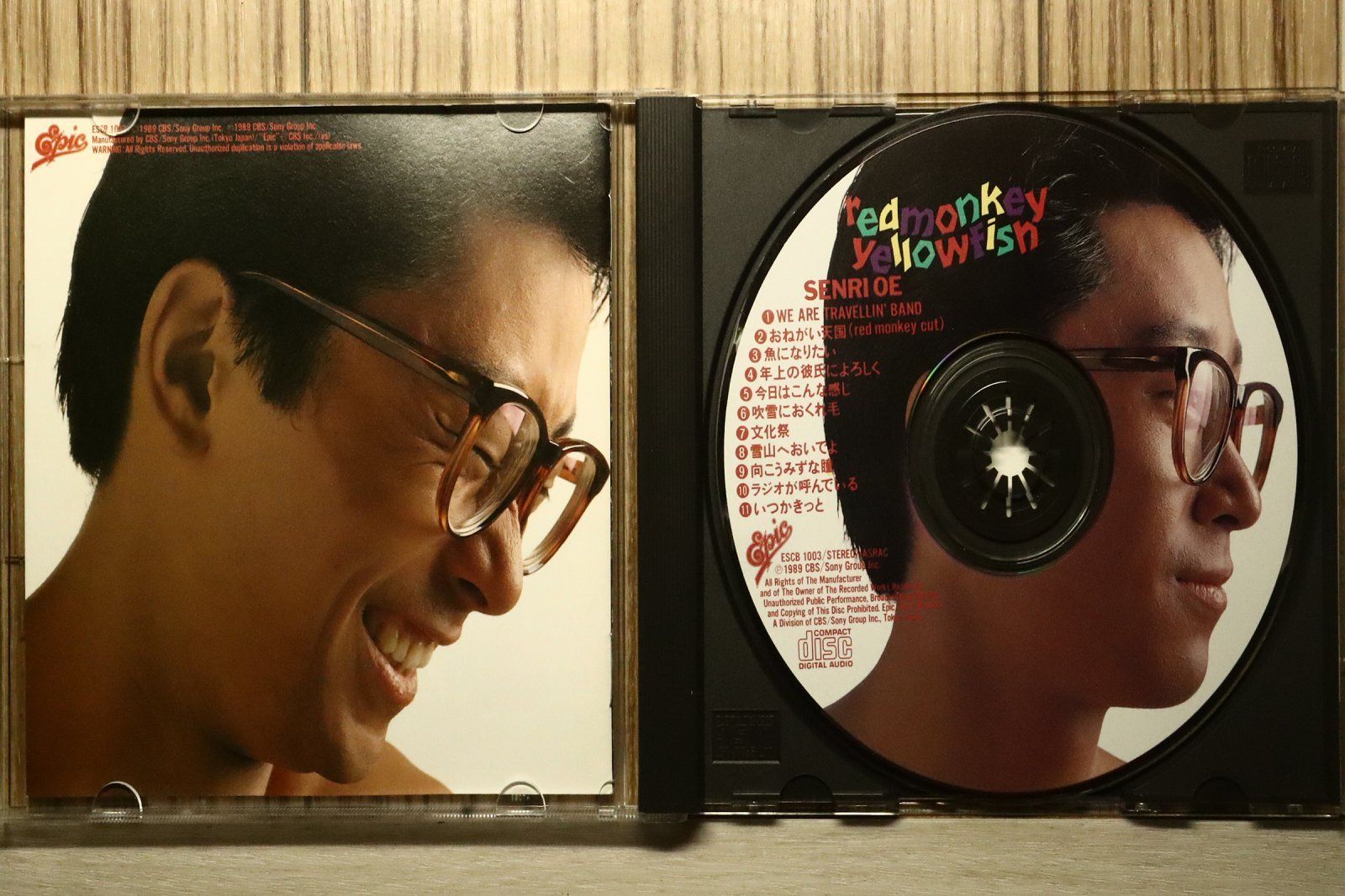 国内盤CD☆大江千里/Senri Oe□ red monkey yellow fish 【ESCB1003 国内盤CD☆大江千里/Senri Oe□ red monkey yellow fish 【ESCB1003