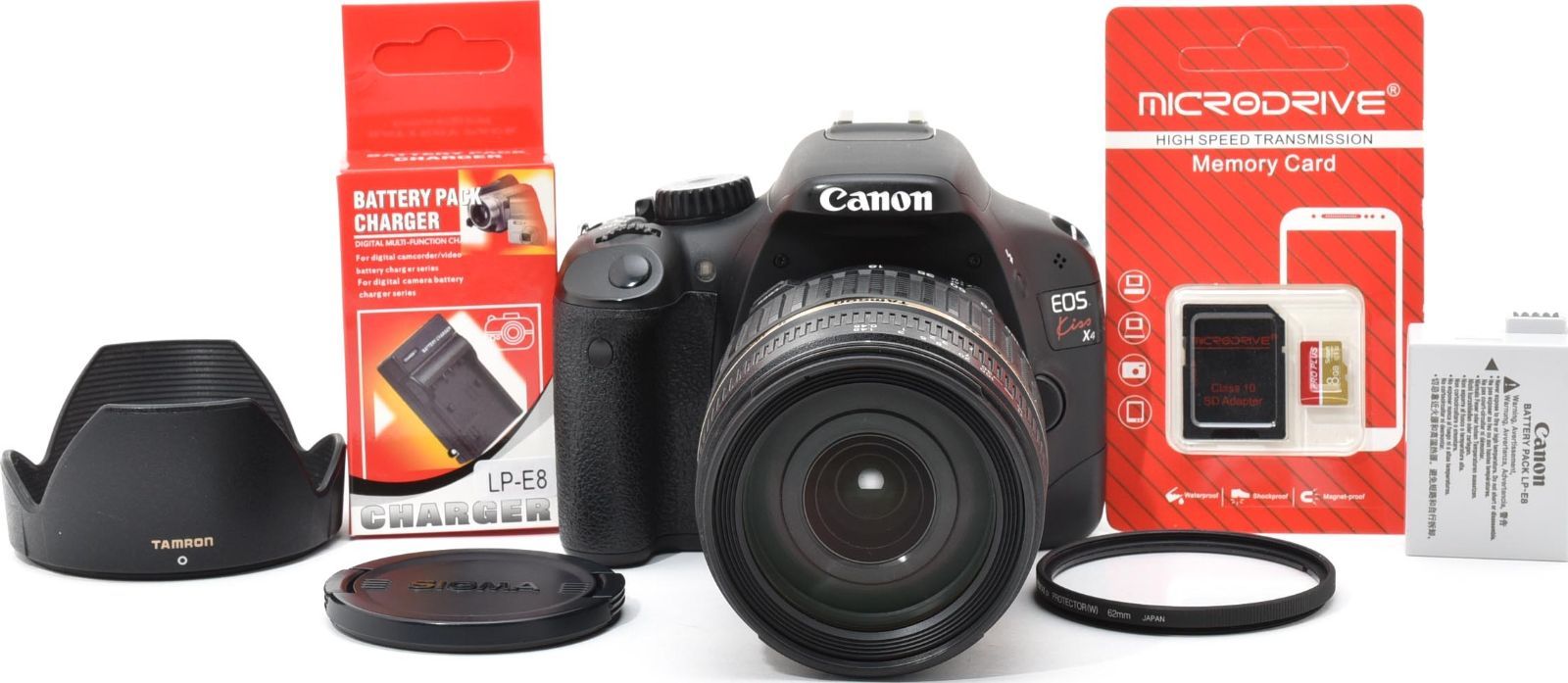 C07[7424]5 キヤノン Canon EOS Kiss X4 ボディ 18-200mm レンズセット