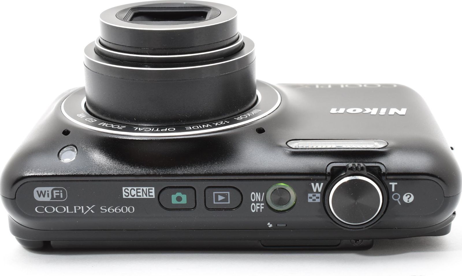 C07[7422]16 ニコン Nikon COOLPIX S6600 ブラック - メルカリ