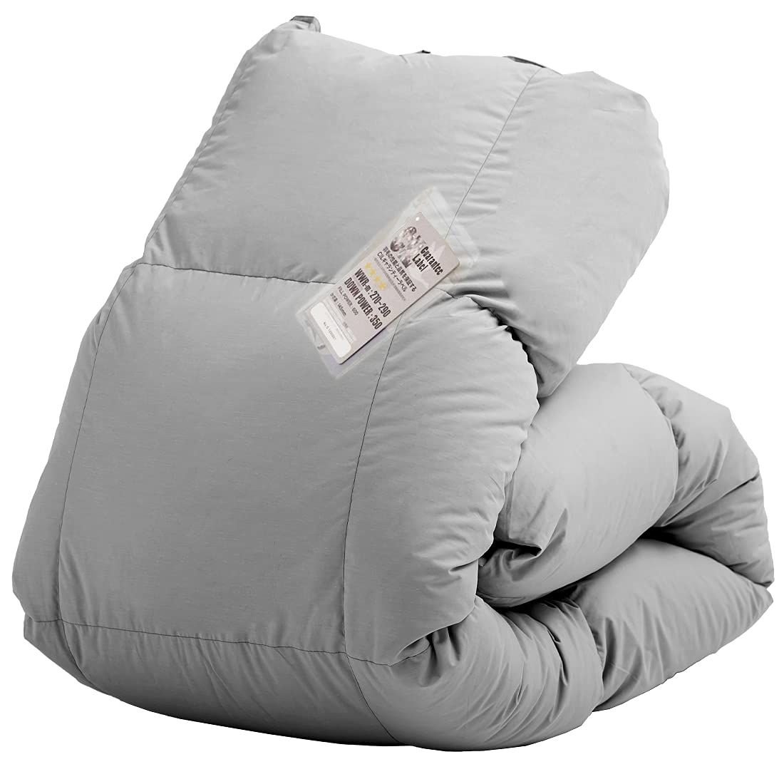 タンスのゲン 羽毛布団 シングル【コインランドリーで洗える！】 W防