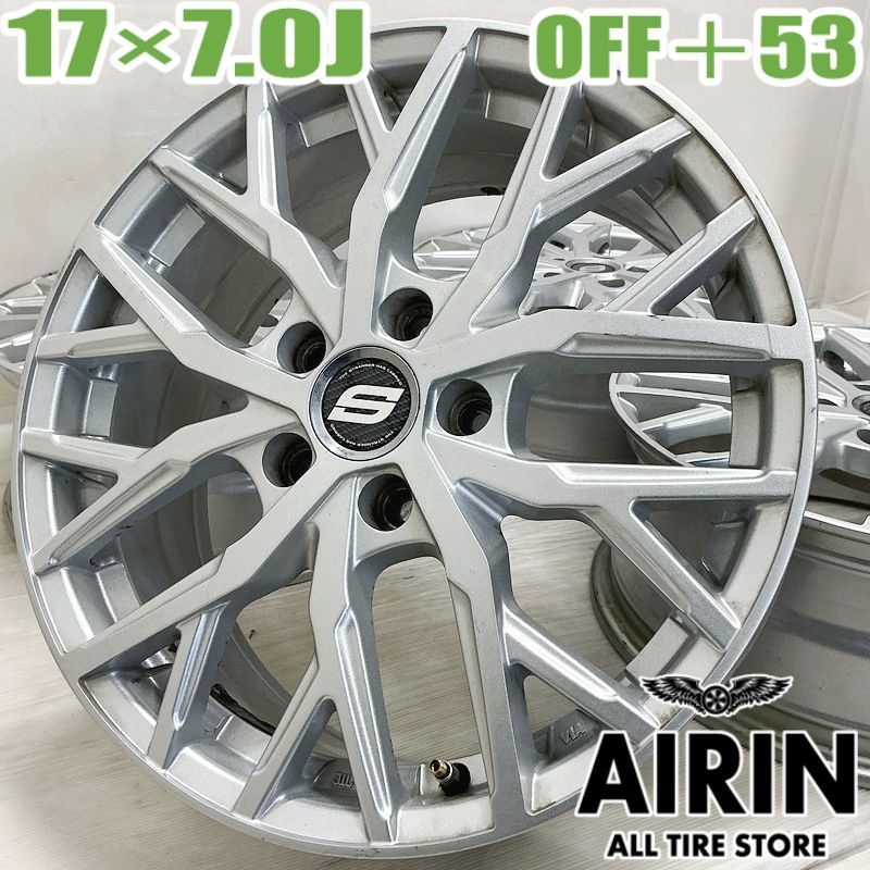 中古 17インチ アルミ THE STRANGER HAS CARRIED ストレンジャー 4本