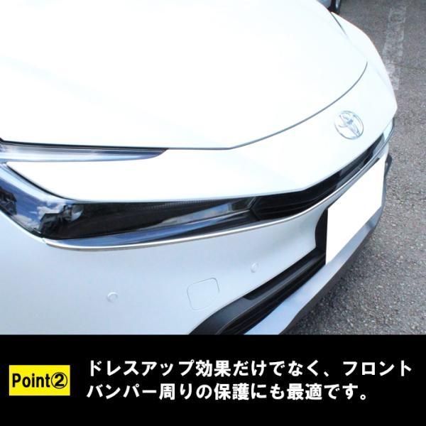 プリウス 60系 ヘッドライト ガーニッシュ クロームメッキ 左右セット