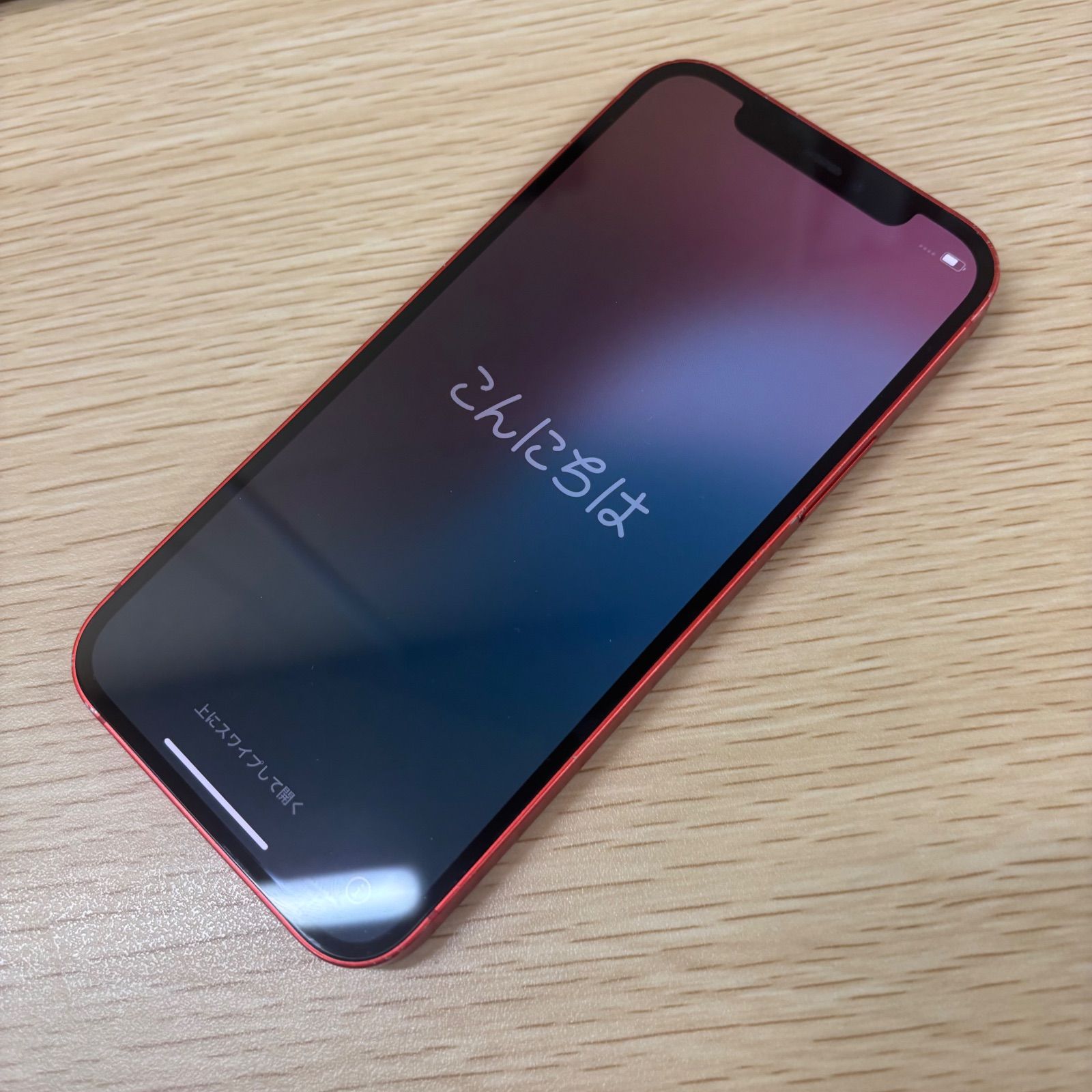 iPhone12 64GB レッド SIMフリー 中古 - メルカリ