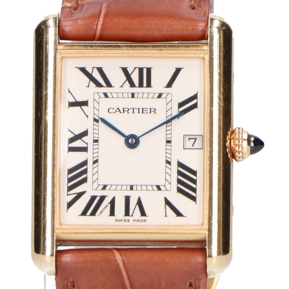 Cartier カルティエ 750 W1529756 タンクルイMM クオーツ時計 -