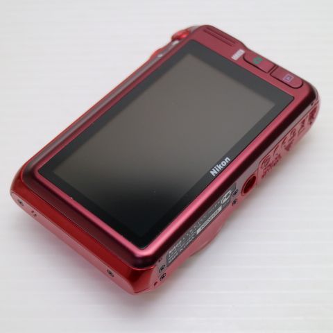 超美品 COOLPIX S6400 グロッシーレッド 即日発送 デジカメ Nikon