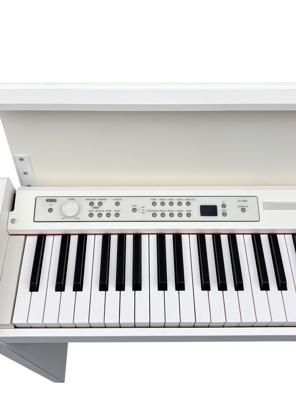 美品】KORG LP-380 電子ピアノ ホワイト 2019年製 椅子付き - メルカリ