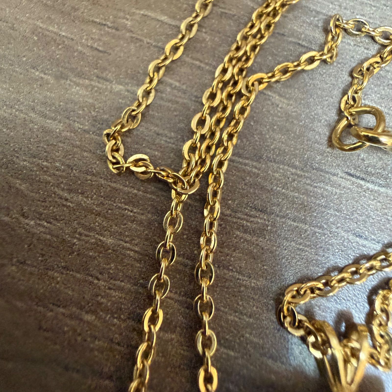 i)GIVENCHY ジバンシー ネックレス Gトップ ゴールドカラー レディース 