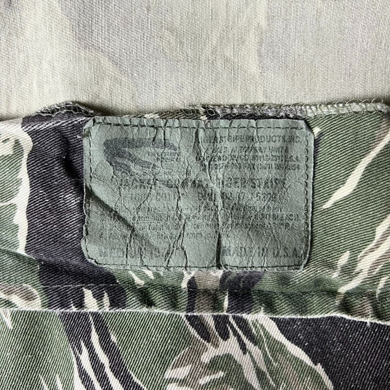 80s USA製 TIGER STRIPE PRODUCTS タイガーストライプ カモ 迷彩