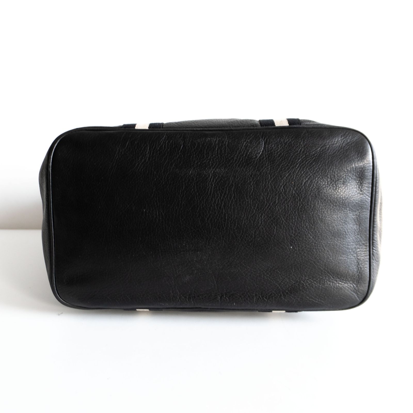 定番】BALLY 【レザー トートバッグ】ブラック トレインスポッティング