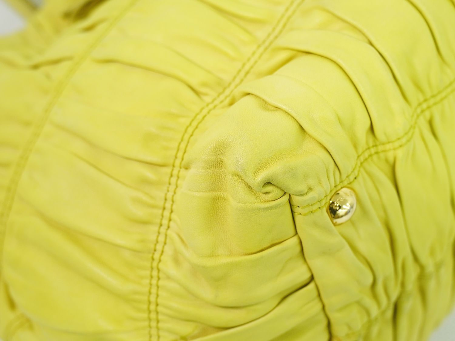 本物 プラダ PRADA リボン 2WAY ショルダーバッグ ハンドバッグ