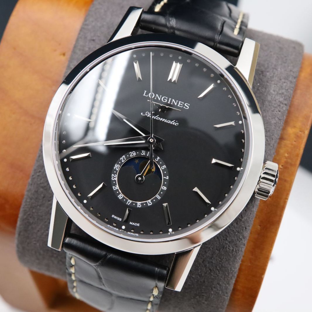 定価36万】N（新品）ロンジン LONGINES ヘリテージ1832 ムーンフェイズ