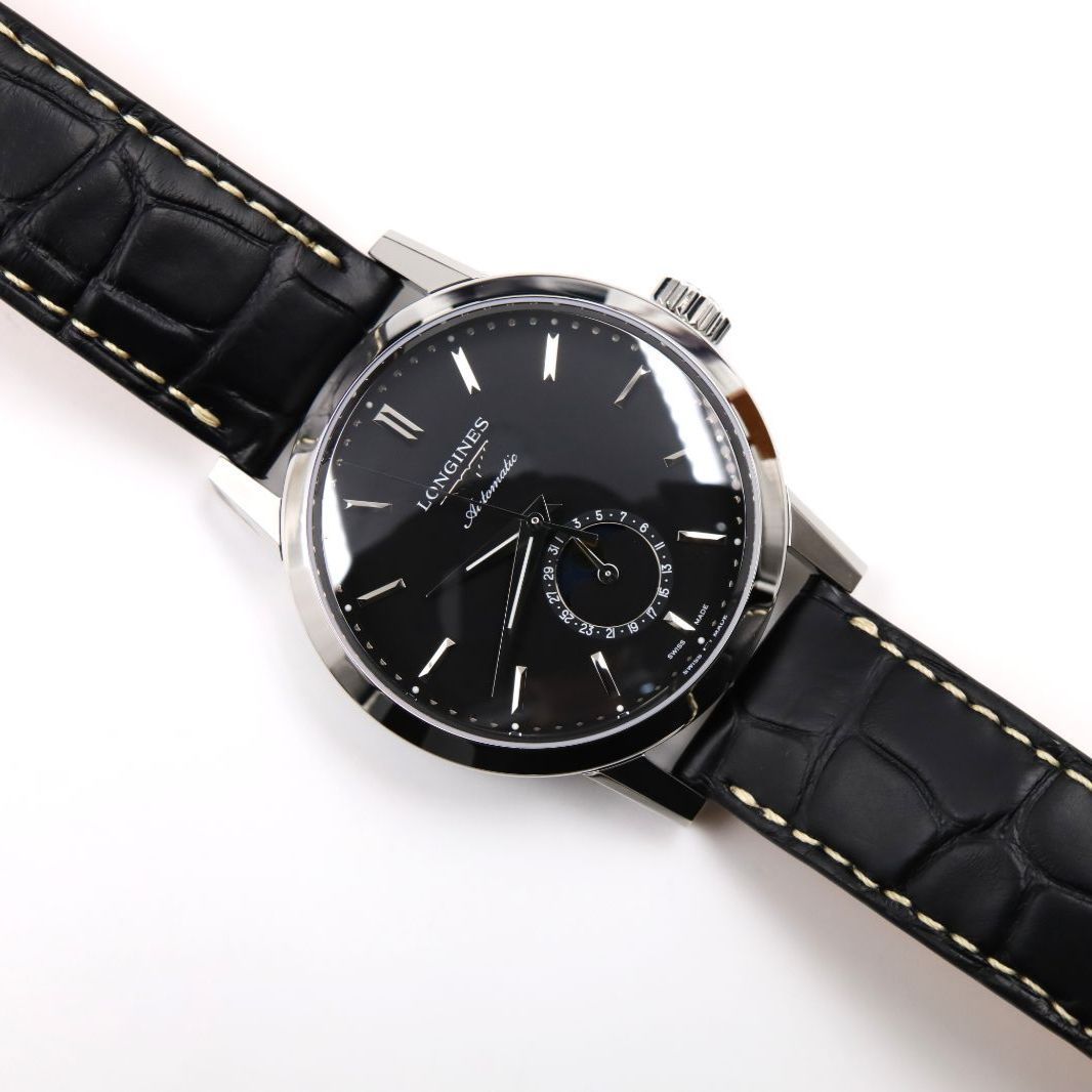 定価36万】N（新品）ロンジン LONGINES ヘリテージ1832 ムーンフェイズ