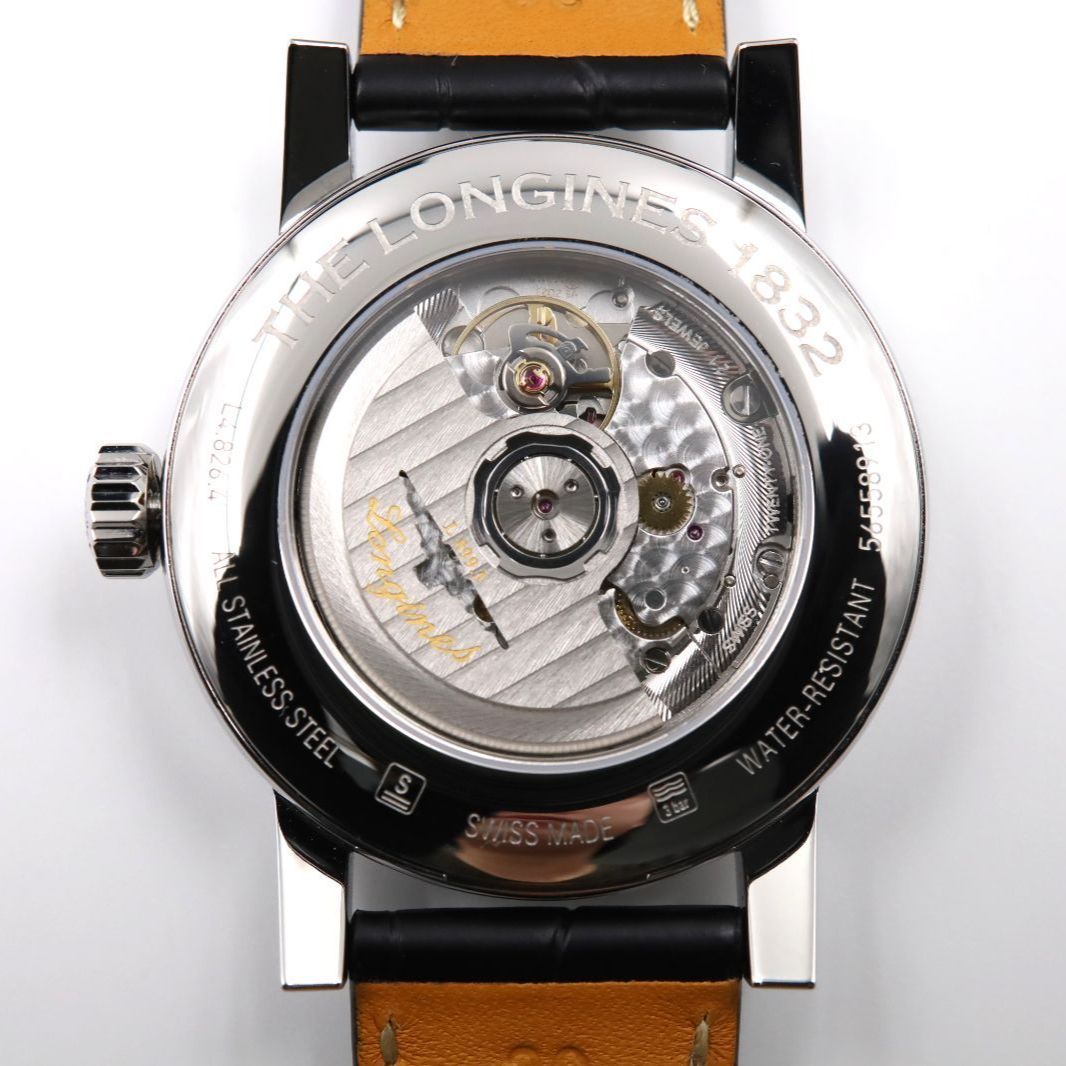 定価36万】N（新品）ロンジン LONGINES ヘリテージ1832 ムーンフェイズ
