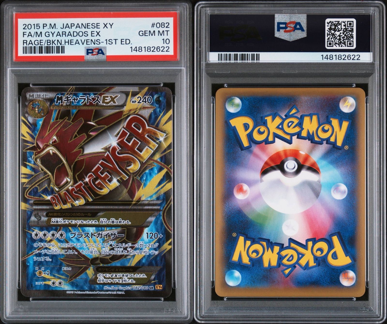 PSA10] MギャラドスEX 082/080 SR xy9 - メルカリ