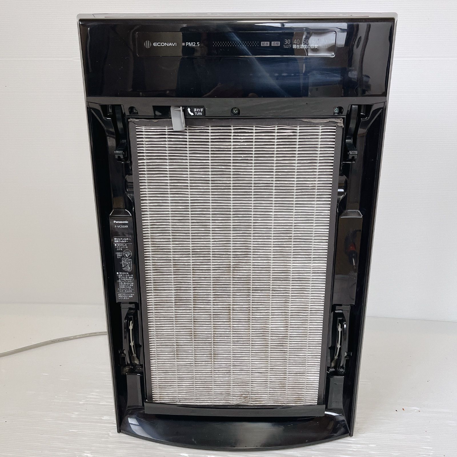 Panasonic 加湿空気清浄機 F-VC55XR 2018年製 ナノイー ECONAVI PM2.5 