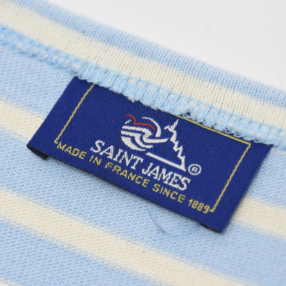 セントジェームス　t3 ウェッソン　水色　ライトブルー　新品未使用 SAINT JAMES セントジェームス OUESSANT ウェッソン メンズ S T3