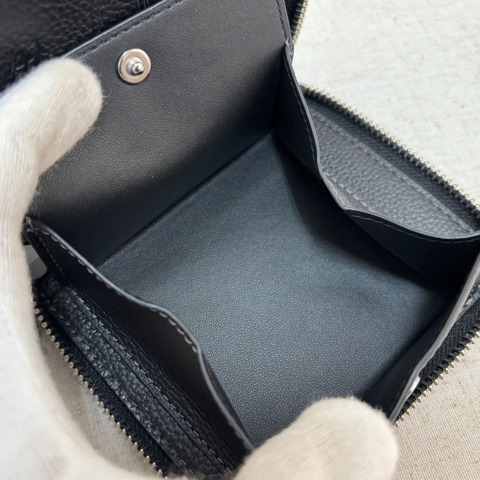 COACH コーチ 二つ折り財布 ジップ アラウンド コイン ウォレット