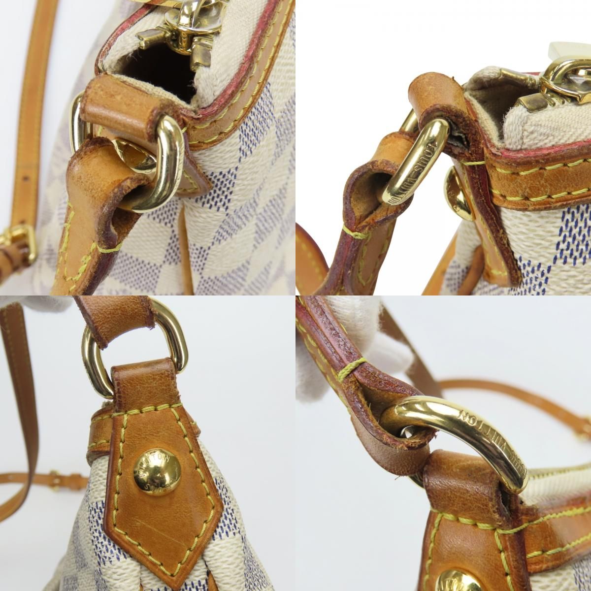 中古】 ルイ・ヴィトン ショルダーバッグ シラクーサPM N41113 ダミエ