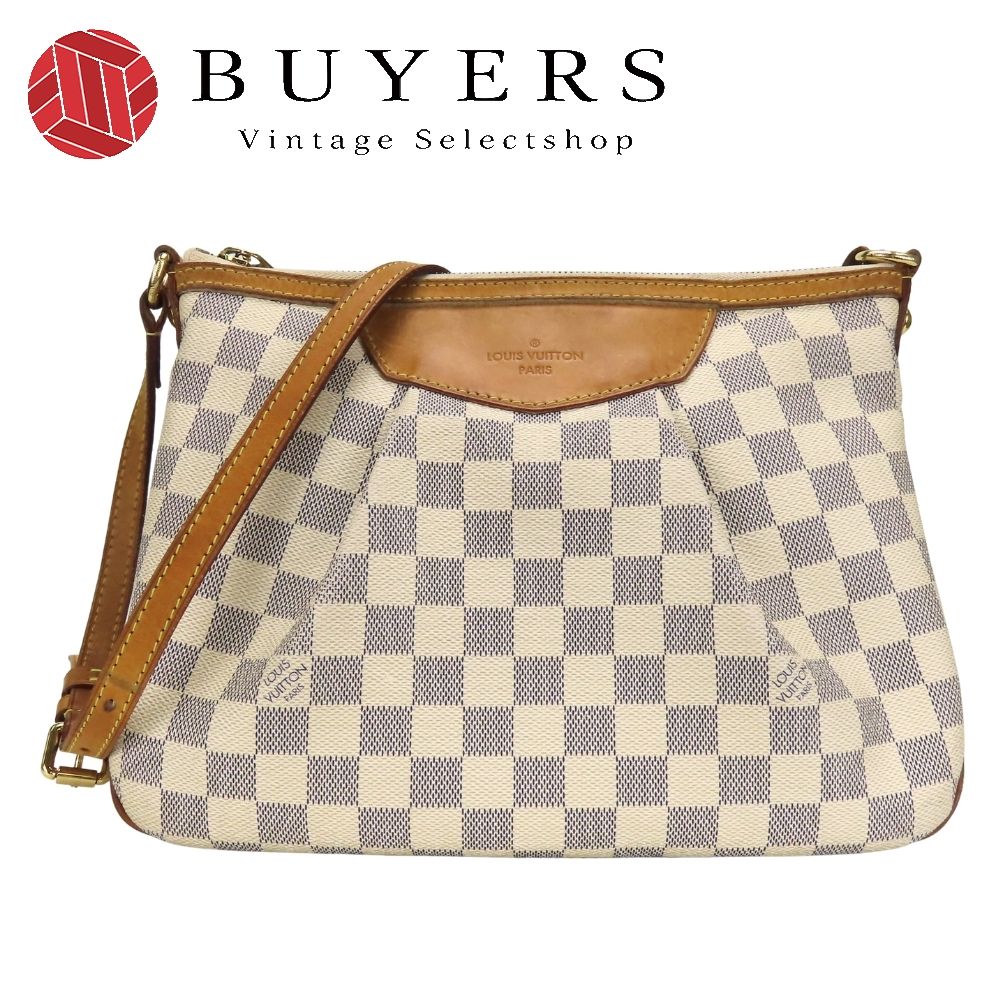 中古】 ルイ・ヴィトン ショルダーバッグ シラクーサPM N41113 ダミエ