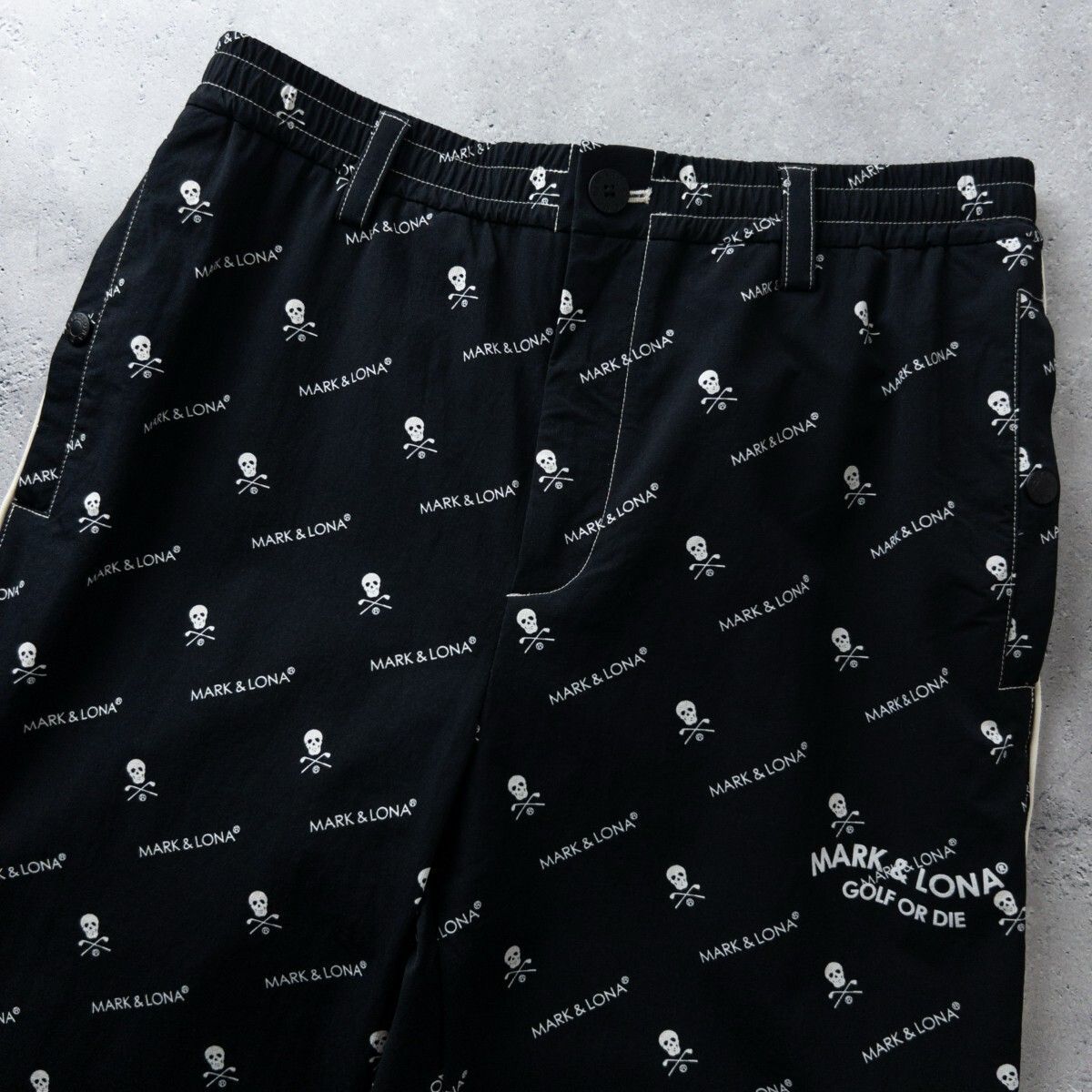 極美品 MARK&LONA マークアンドロナ ストレッチ イージー パンツ