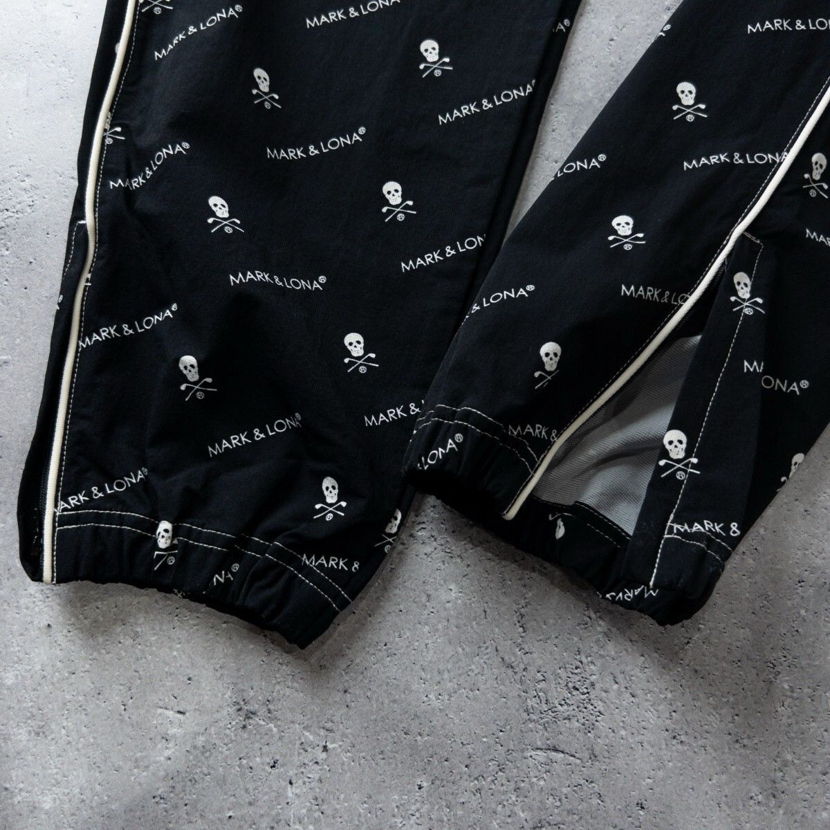 極美品 MARK&LONA マークアンドロナ ストレッチ イージー パンツ