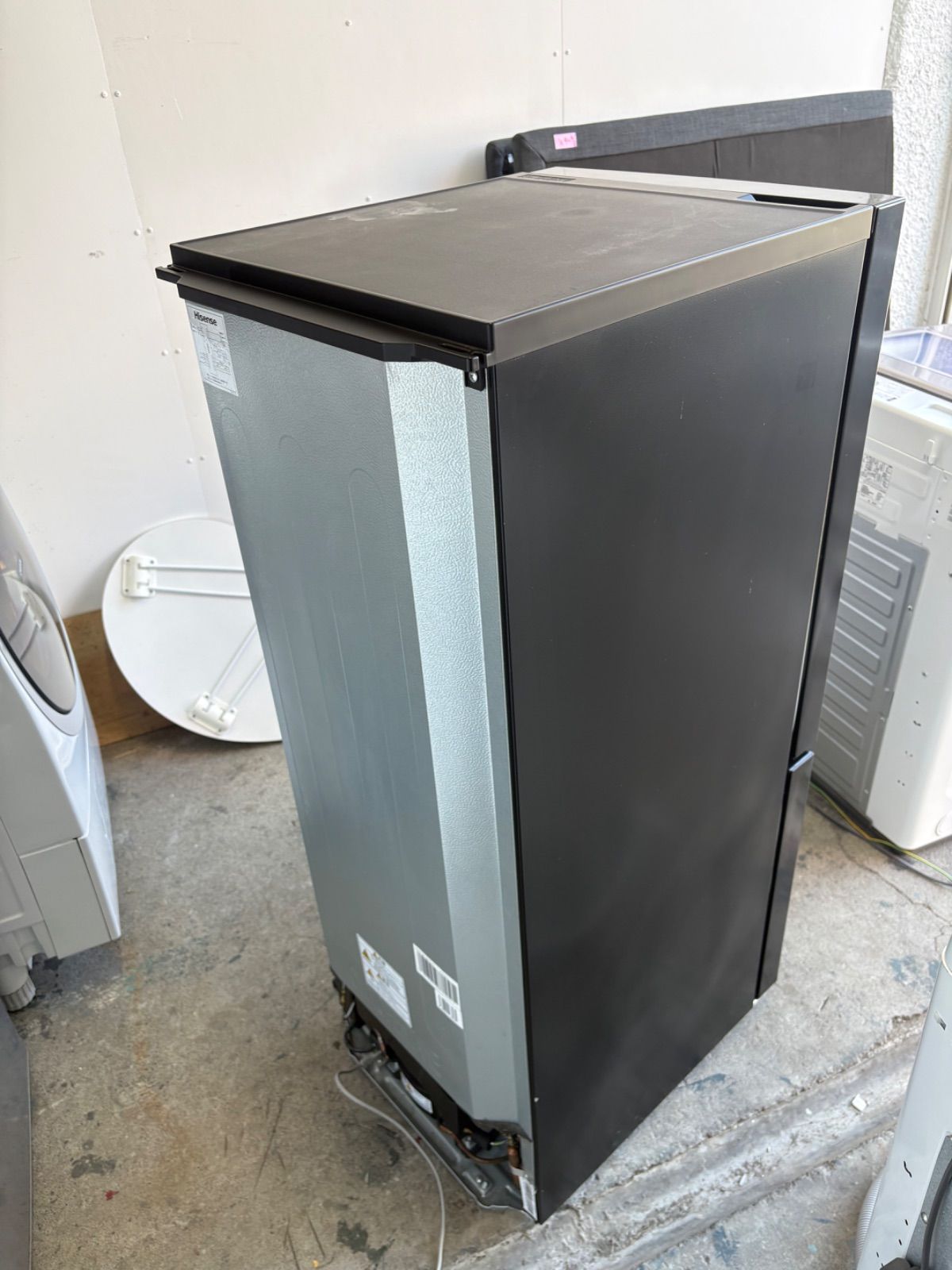 Hisense 150L 冷蔵庫 一人暮らし HR-D15CB 2019年製 - メルカリ