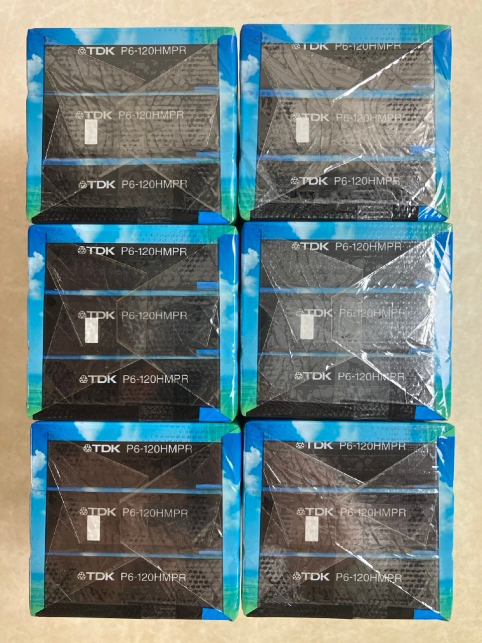 未開封 TDK Hi8 MP120 ビデオカセットテープ 3パックx6 P6-120HMPR
