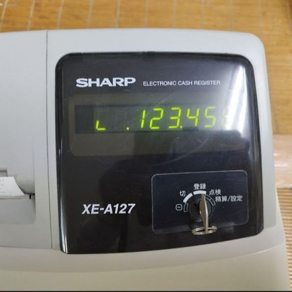 シャープレジスター XE-A127 簡単便利特殊 送料込 127987 - メルカリ
