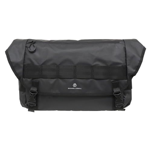 新品 [マイケルリンネル] MICHAEL LINNELL'S メッセンジャーバッグ ショルダーバッグ B4 15L A.R.M.S メンズ レディース MLAC-26 (ブラック)