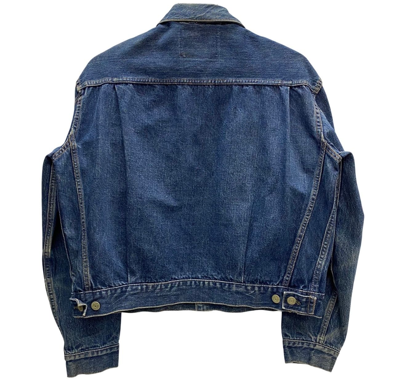 リーバイス Levi's 50's 507XX 2nd 革パッチ ハギ付き 帯下シングル 銅