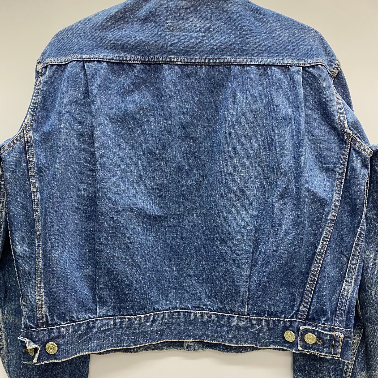 リーバイス Levi's 50's 507XX 2nd 革パッチ ハギ付き 帯下シングル 銅