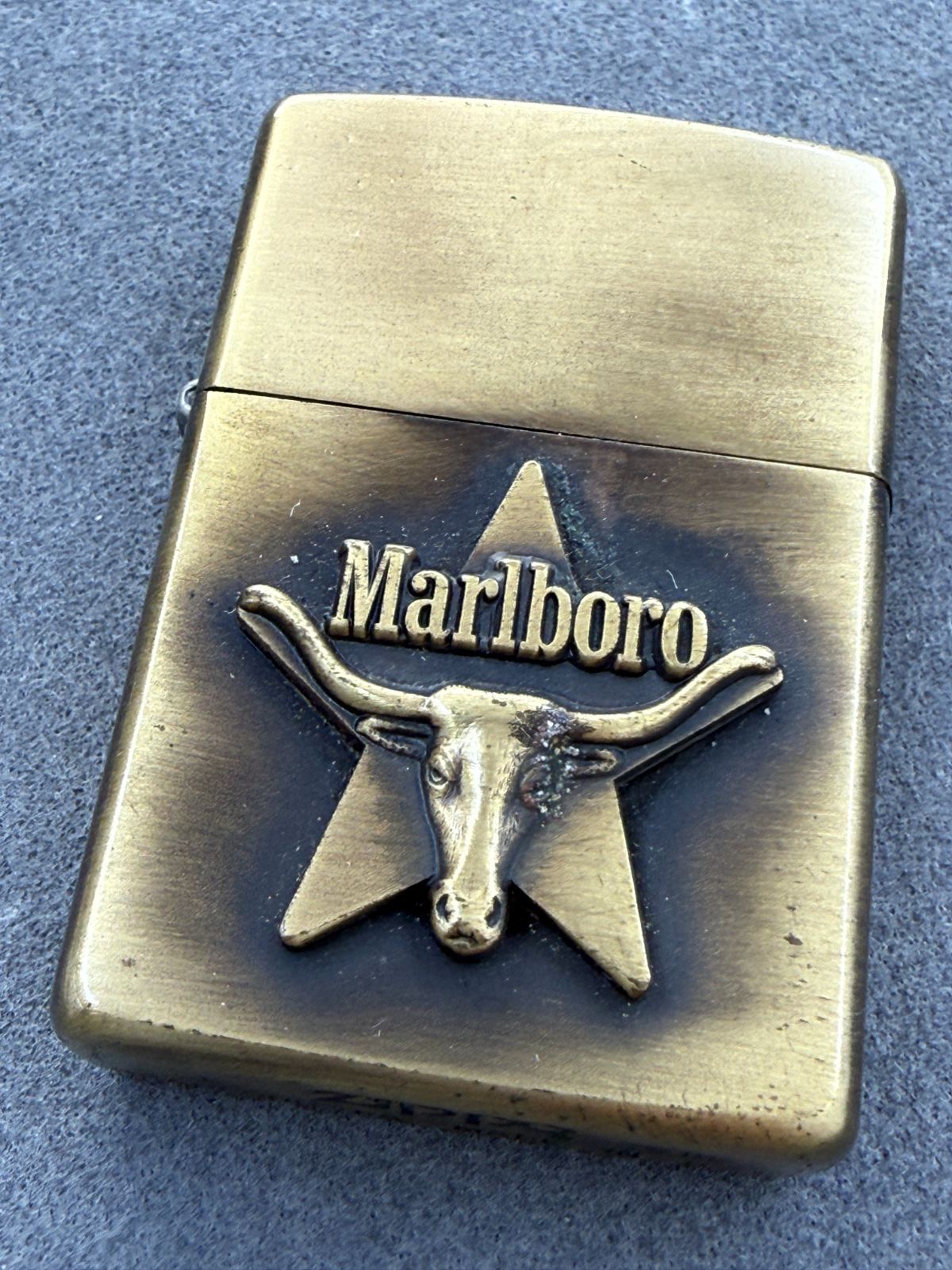 D【アンティーク】Zippo ジッポー Marlboro マルボロ オイルライター 