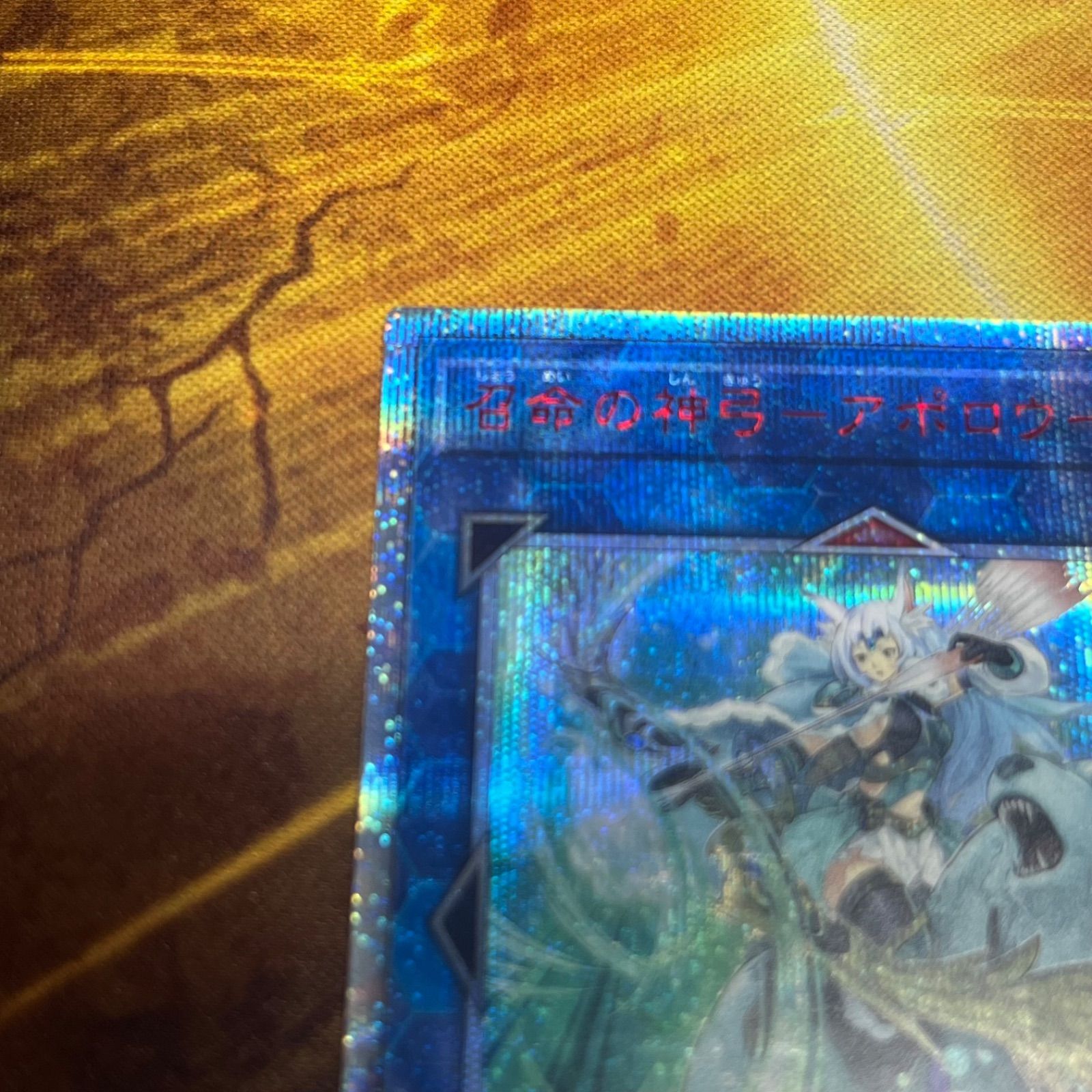 召命の神弓 アポロウーサ 20th シークレットレア プリシク 遊戯王 管理