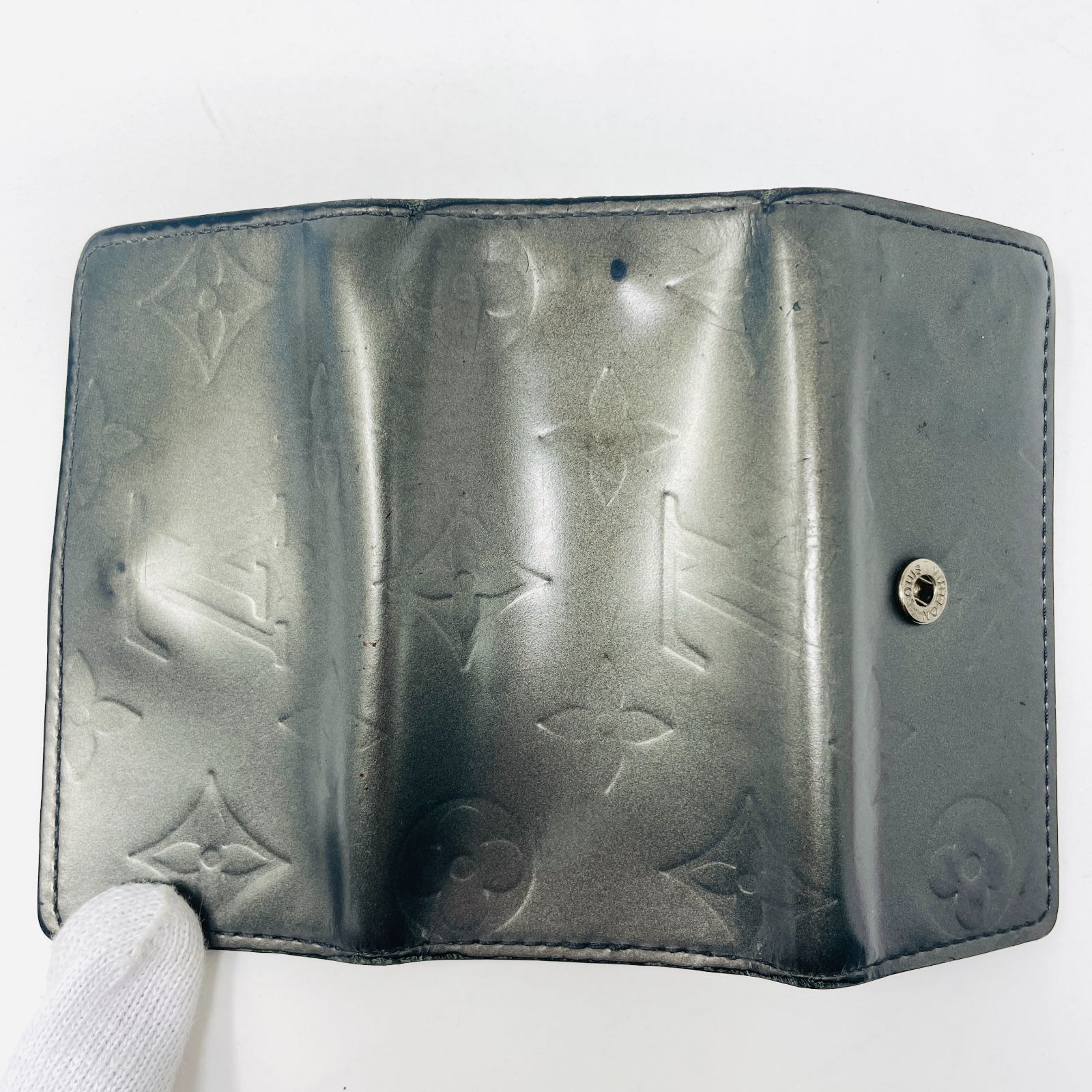 ルイヴィトン (LOUIS VUITTON) ヴェルニ ミュルティクレ4 マットレザー