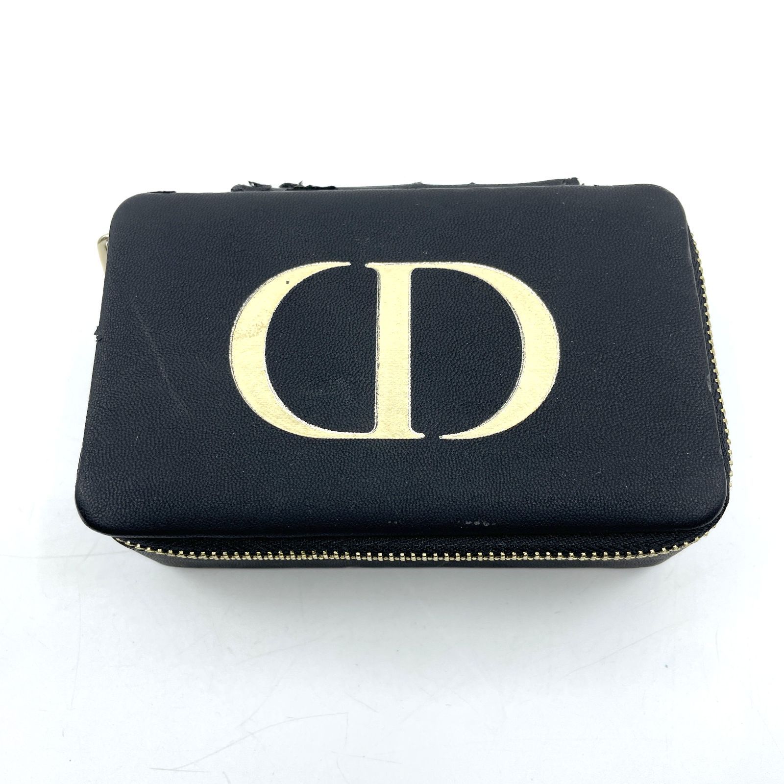 DIOR ディオール ノベルティ ジュエリーボックス ブラック 黒 PUレザー