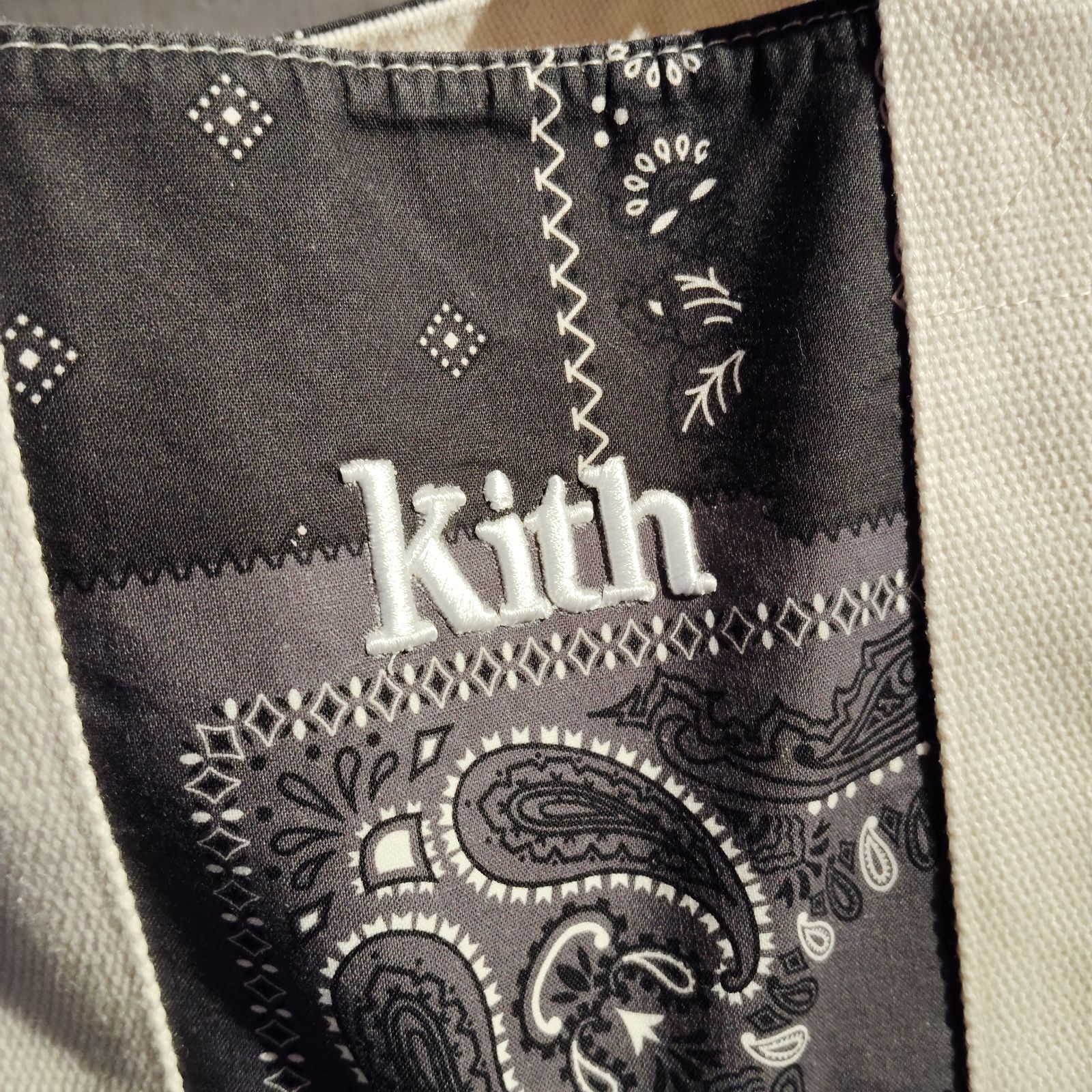 KITH 2023ss Paisley Tote Bag キス 23ss ペイズリー柄 トートバッグ