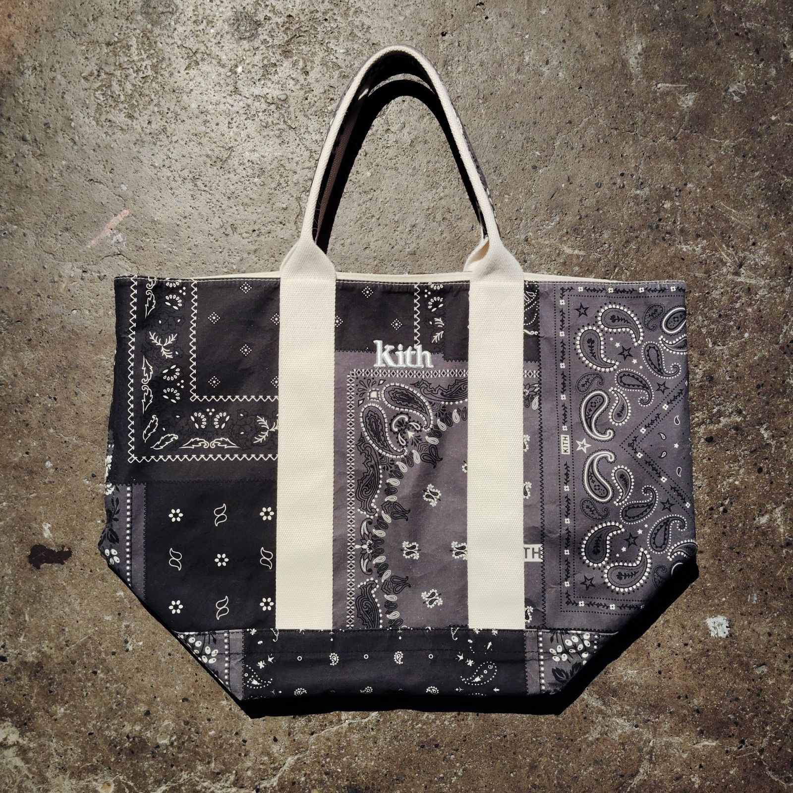 KITH 2023ss Paisley Tote Bag キス 23ss ペイズリー柄 トートバッグ