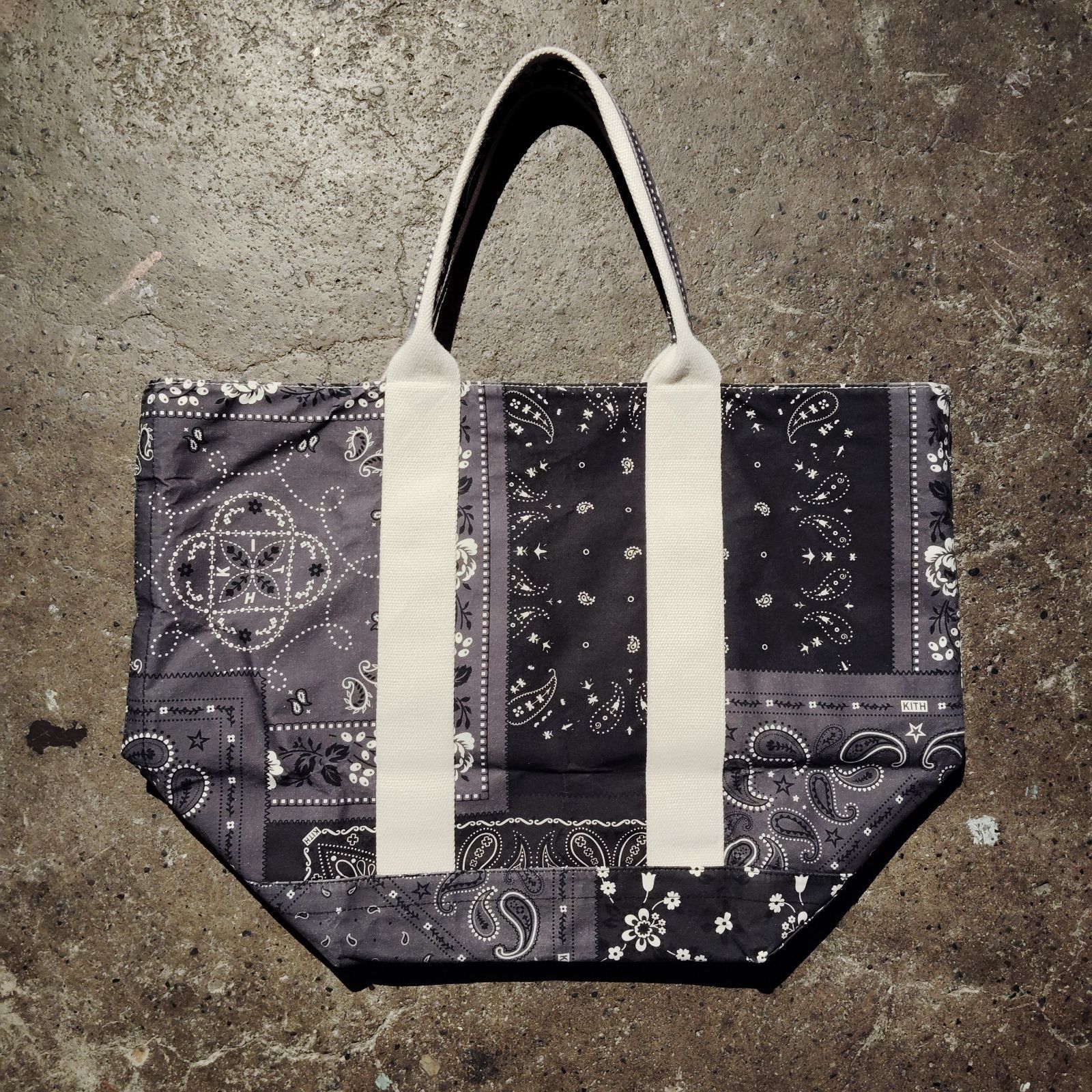 KITH 2023ss Paisley Tote Bag キス 23ss ペイズリー柄 トートバッグ
