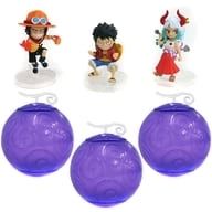 ワンピの実 ルフィ＆エース＆ヤマト 3体セット+限定ポストカード 週刊少年ジャンプ2021年No.40応募者全員サービス【1週間以内発送】