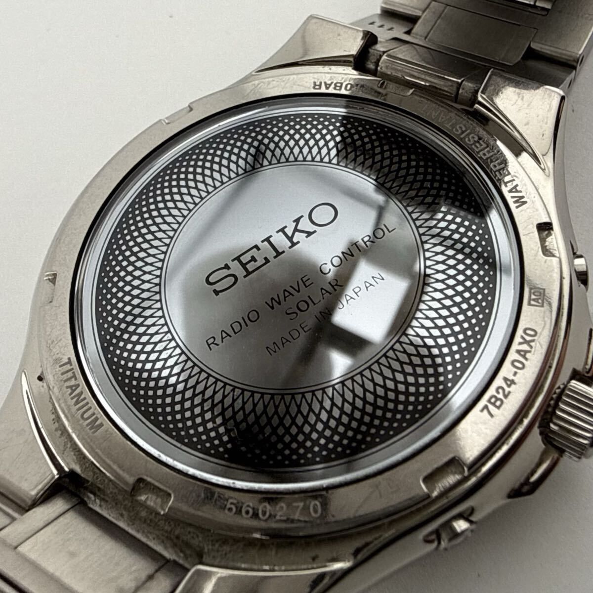 SEIKO 【動作OK】SEIKO DOLCE 7B24-0AP1 セイコー ドルチェ メンズ 