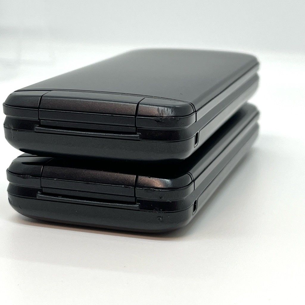 2台】DIGNO ケータイ3 902KC ソフトバンク SIMフリー ブラック 中古