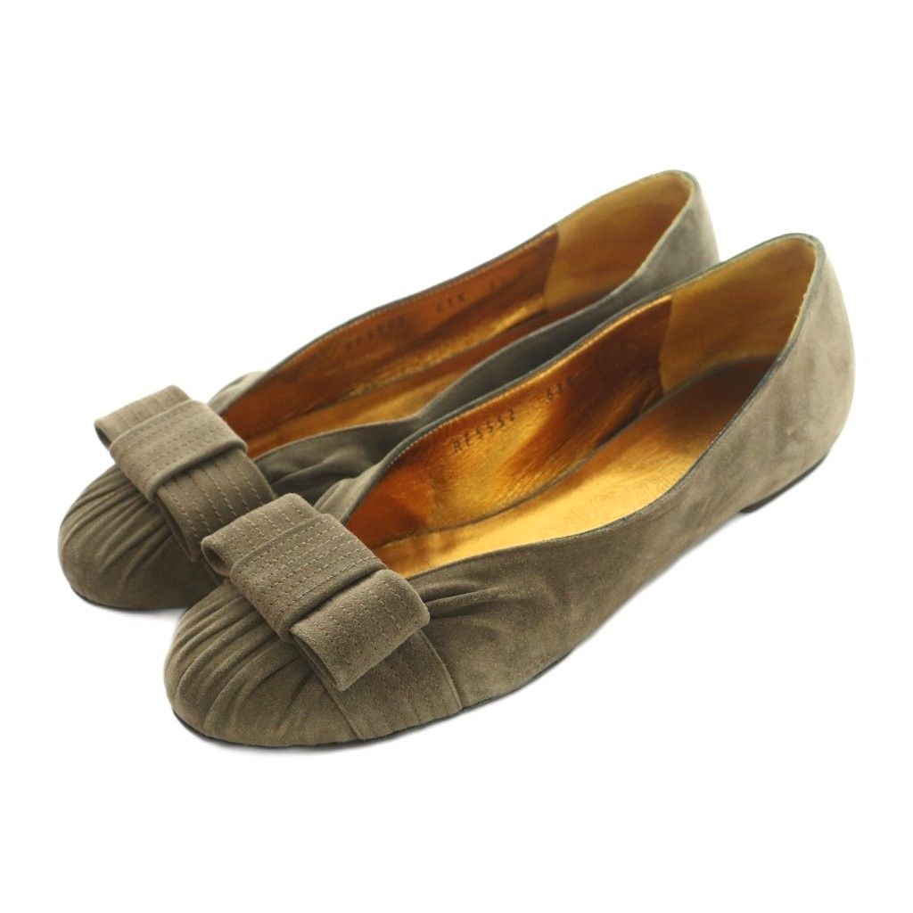 サルヴァトーレフェラガモ Salvatore Ferragamo パンプス フラット