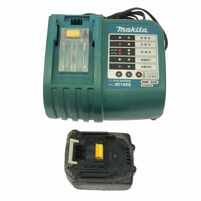 ☆中古品☆makita マキタ 18V 充電式インパクトドライバ TD130D 白 