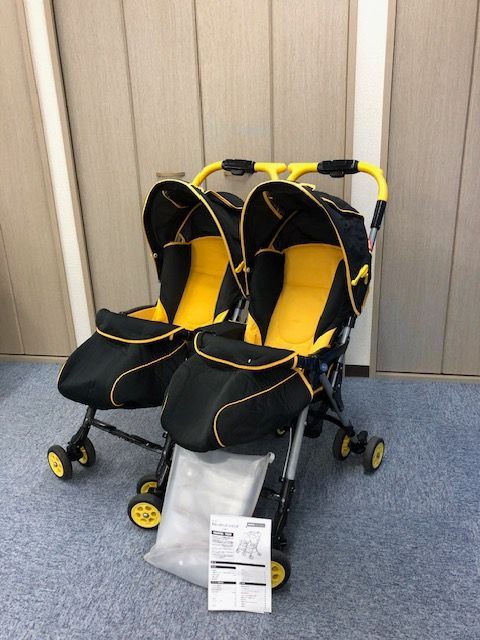 ネルッコベッドツインズサーモ アップリカ(Aprica) 二人乗りベビーカー 