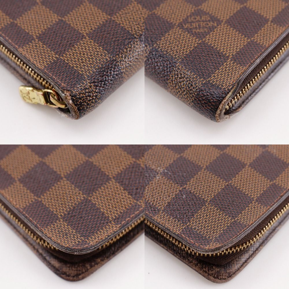 LOUIS VUITTON】ルイ・ヴィトン ポルト・モネ・ジップ N61728 ダミエ