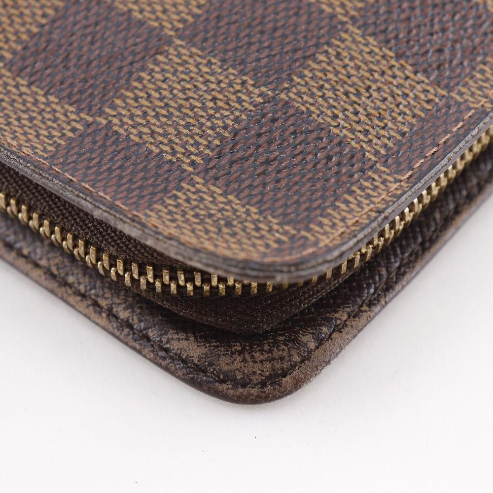 LOUIS VUITTON】ルイ・ヴィトン ポルト・モネ・ジップ N61728 ダミエ