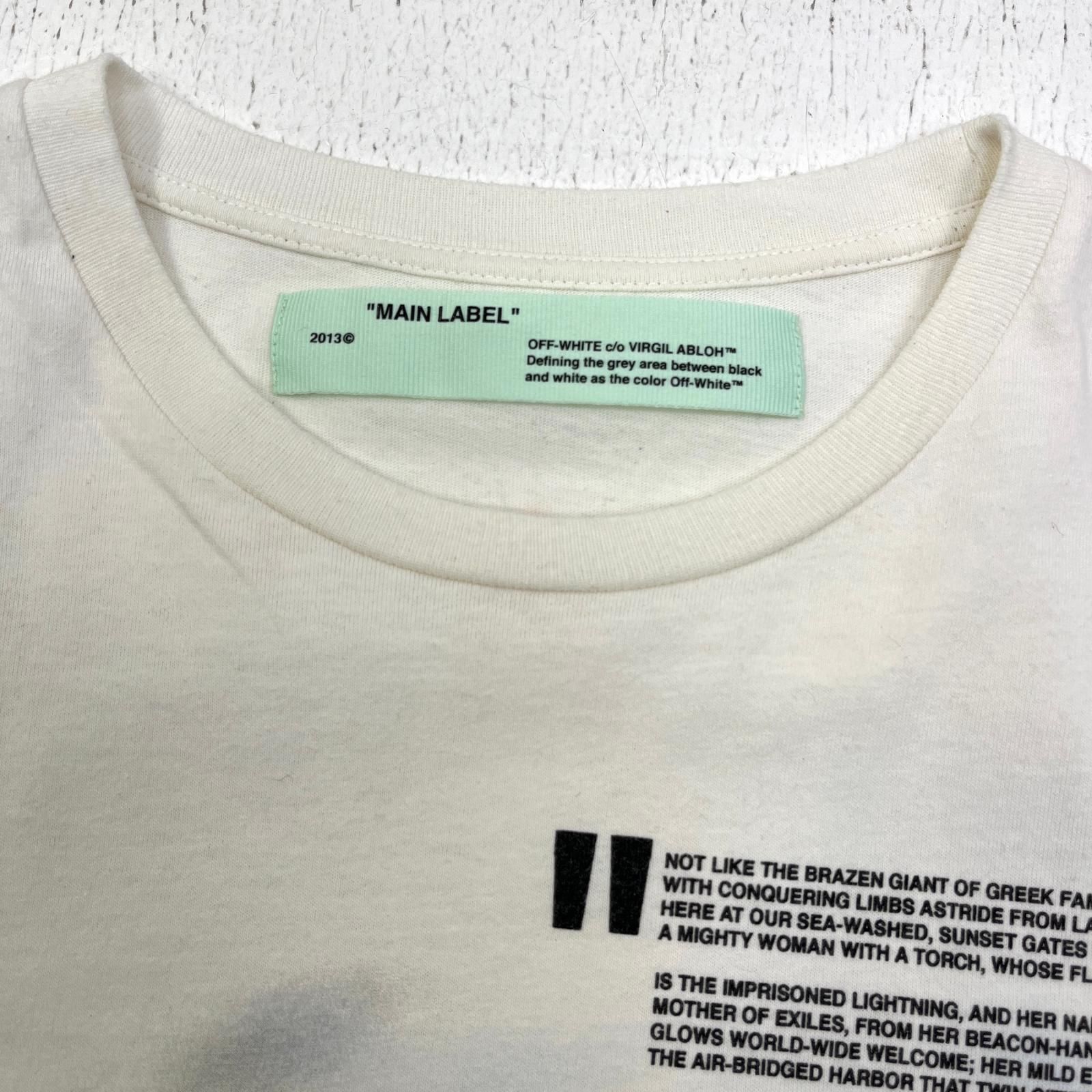 加古川店】 中古 OFF-WHITE | オフホワイト 半袖Tシャツ Liberty 