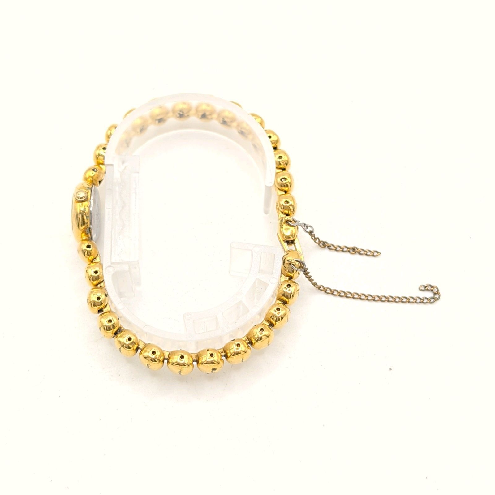 SEIKO 1E20-0070 Bracelet watch Watch Ladies Quartz Round Gold Y2K