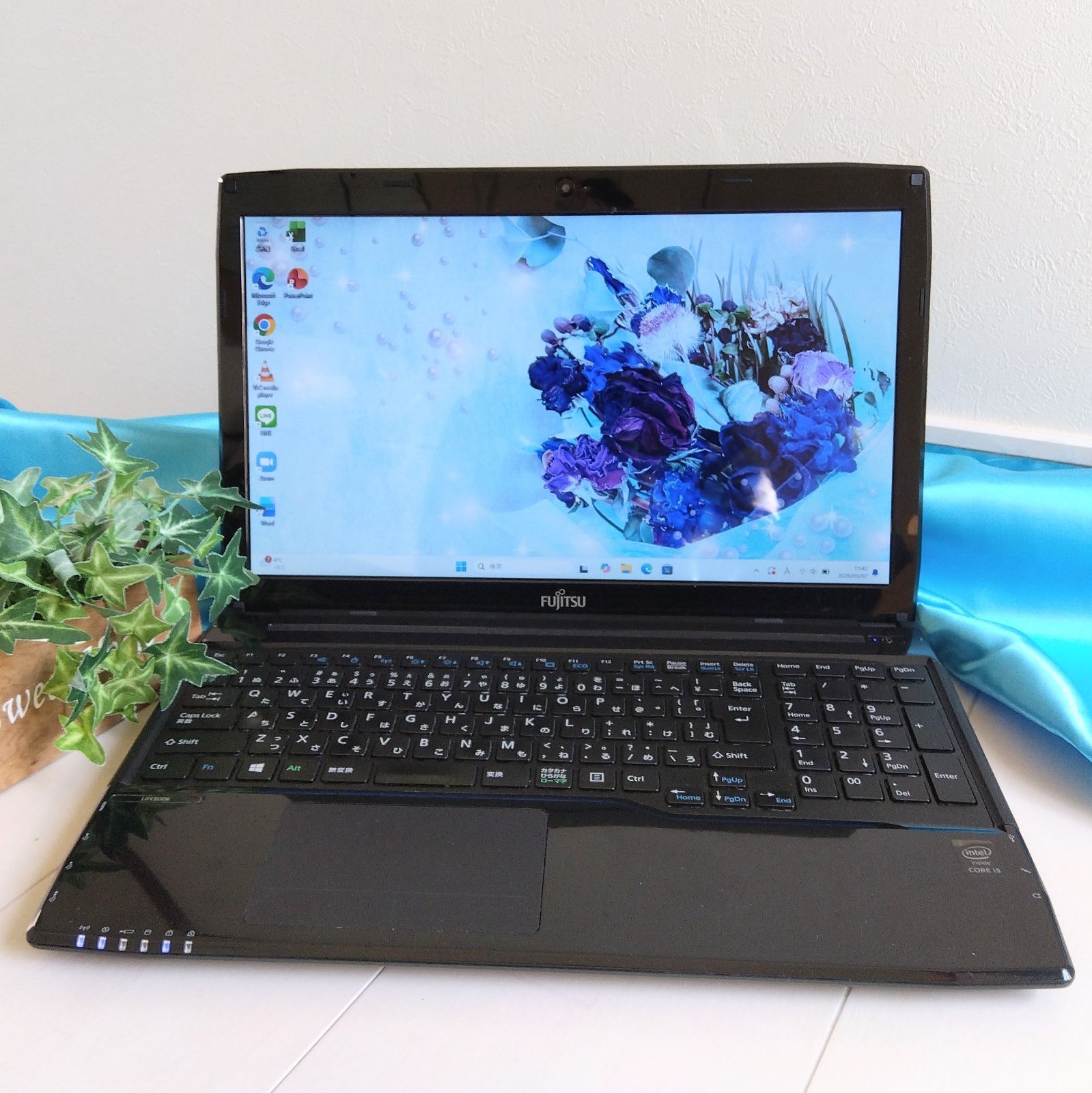 Windows11✨大容量HDD✨富士通ノートパソコン✨カメラ＆Office付きPC