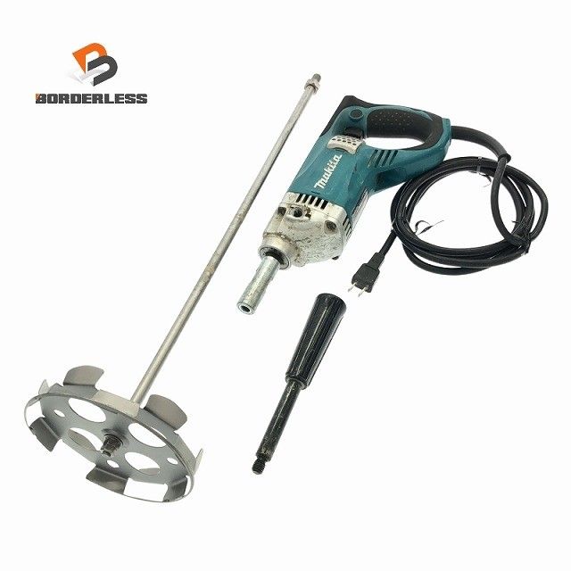 ☆中古品☆ makita マキタ 100V カクハン機 UT1305 青/ブルー シャフト 